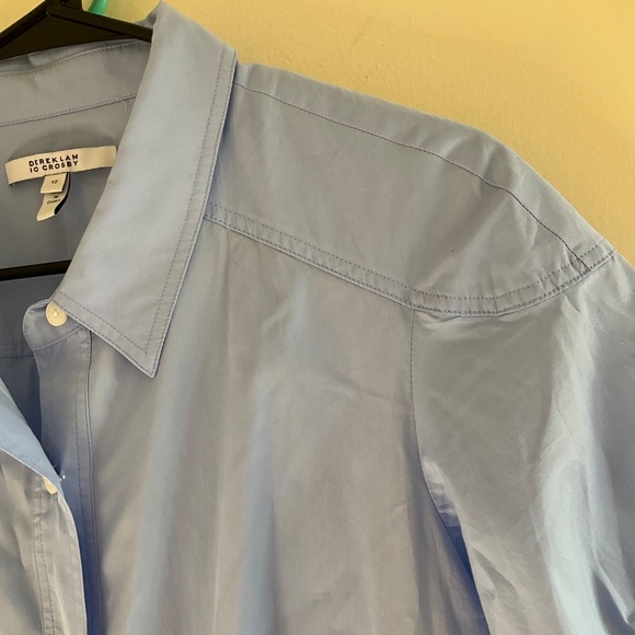 DEREK LAM 10 CROSBY LUMA SHIRTDRESS - Picture 5 of 5